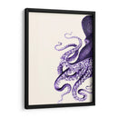 Pulpo Púrpura Y Crema A - Fab Funky | Cuadro decorativo de Canvas Lab