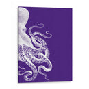 Pulpo Púrpura Y Crema B - Fab Funky | Cuadro decorativo de Canvas Lab