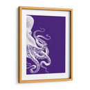 Pulpo Púrpura Y Crema B - Fab Funky | Cuadro decorativo de Canvas Lab