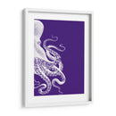 Pulpo Púrpura Y Crema B - Fab Funky | Cuadro decorativo de Canvas Lab