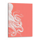 Octopus Coral Y Crema B - Fab Funky | Cuadro decorativo de Canvas Lab