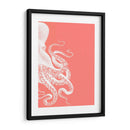 Octopus Coral Y Crema B - Fab Funky | Cuadro decorativo de Canvas Lab
