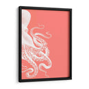 Octopus Coral Y Crema B - Fab Funky | Cuadro decorativo de Canvas Lab