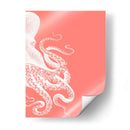 Octopus Coral Y Crema B - Fab Funky | Cuadro decorativo de Canvas Lab