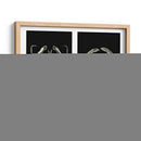 Cangrejos En Negro En 2 Paneles - Fab Funky | Cuadro decorativo de Canvas Lab