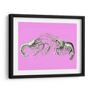 Camarones En Rosa - Fab Funky | Cuadro decorativo de Canvas Lab
