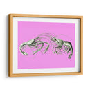 Camarones En Rosa - Fab Funky | Cuadro decorativo de Canvas Lab