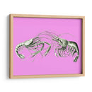Camarones En Rosa - Fab Funky | Cuadro decorativo de Canvas Lab