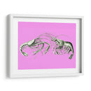 Camarones En Rosa - Fab Funky | Cuadro decorativo de Canvas Lab
