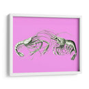 Camarones En Rosa - Fab Funky | Cuadro decorativo de Canvas Lab