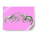 Camarones En Rosa - Fab Funky | Cuadro decorativo de Canvas Lab