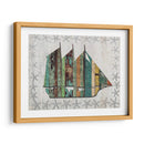 Barco De Estilo De Madera Angustiado 1 - Fab Funky | Cuadro decorativo de Canvas Lab