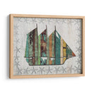 Barco De Estilo De Madera Angustiado 1 - Fab Funky | Cuadro decorativo de Canvas Lab