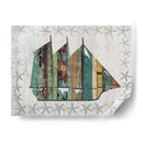 Barco De Estilo De Madera Angustiado 1 - Fab Funky | Cuadro decorativo de Canvas Lab