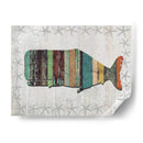 Ballena De Estilo De Madera Angustiado 1 - Fab Funky | Cuadro decorativo de Canvas Lab