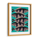 Pescado A Rayas Azules - Fab Funky | Cuadro decorativo de Canvas Lab