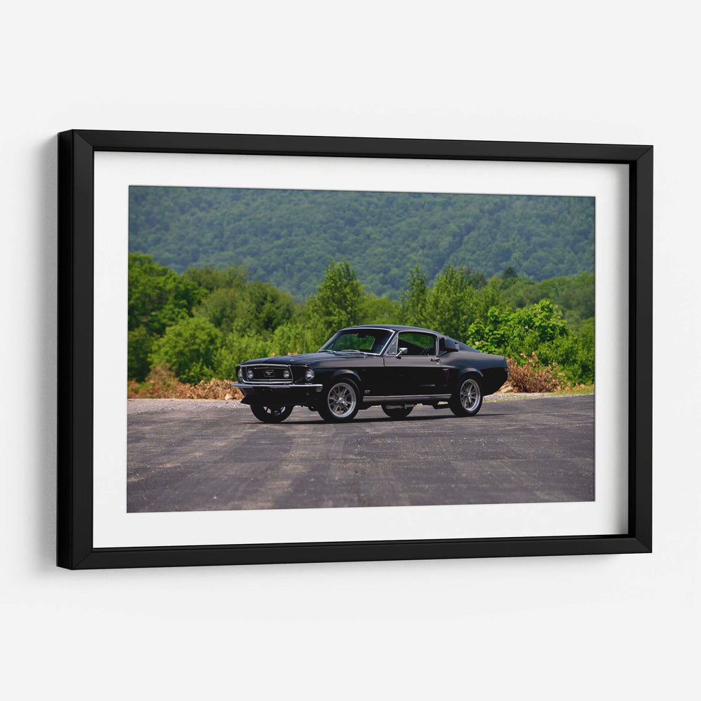 1968 Ford Mustang GT Fastback Muscle | Cuadro decorativo de Canvas Lab
