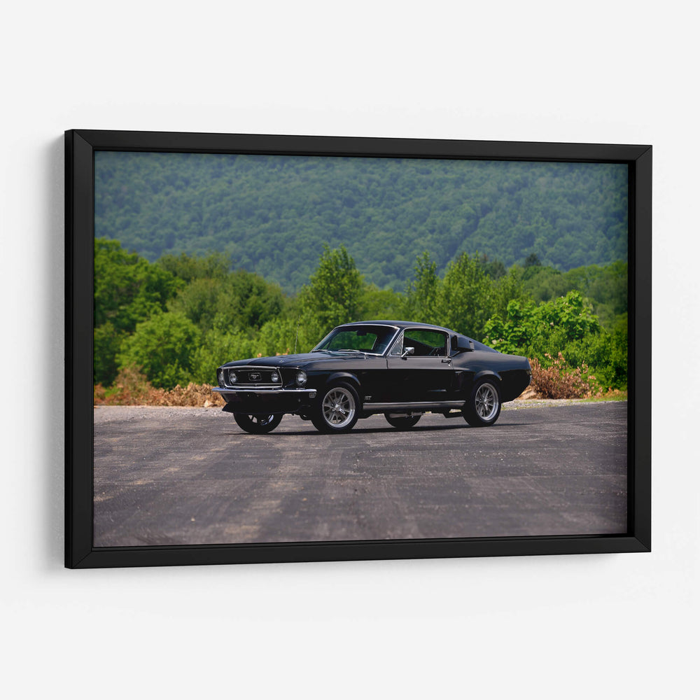 1968 Ford Mustang GT Fastback Muscle | Cuadro decorativo de Canvas Lab