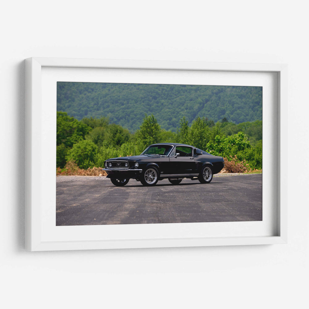 1968 Ford Mustang GT Fastback Muscle | Cuadro decorativo de Canvas Lab