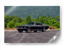 1968 Ford Mustang GT Fastback Muscle | Cuadro decorativo de Canvas Lab