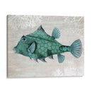 Turrete De Turquesa Peces - Fab Funky | Cuadro decorativo de Canvas Lab