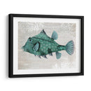 Turrete De Turquesa Peces - Fab Funky | Cuadro decorativo de Canvas Lab