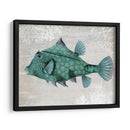 Turrete De Turquesa Peces - Fab Funky | Cuadro decorativo de Canvas Lab