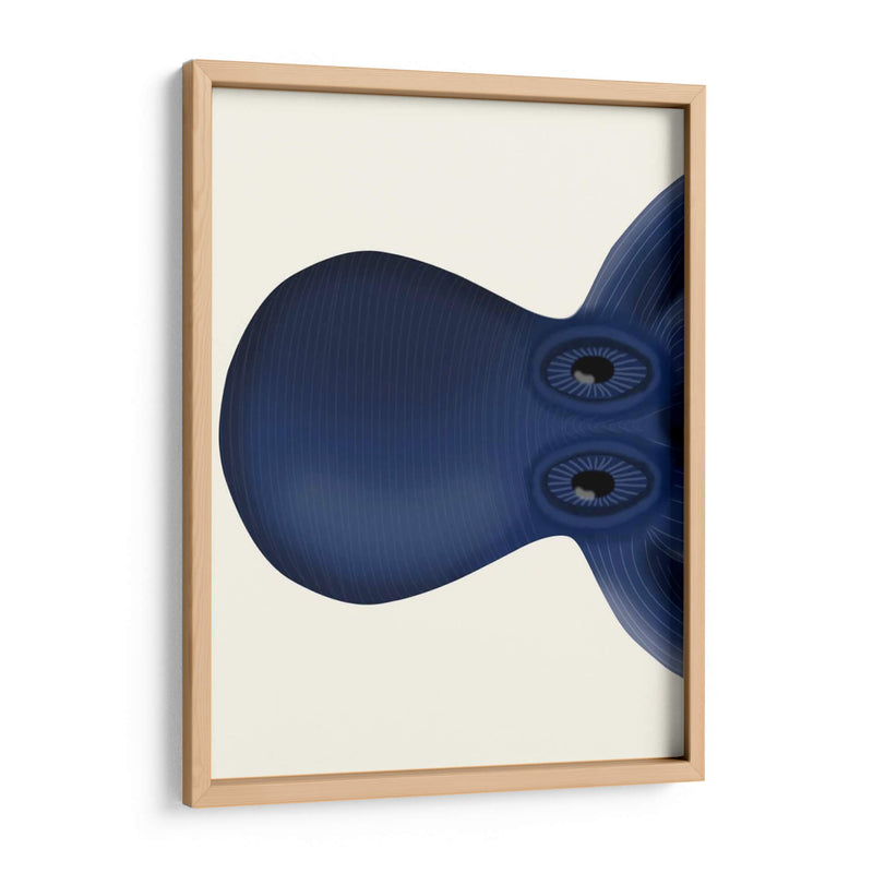 Giant Octopus Blue Triptych A - Fab Funky | Cuadro decorativo de Canvas Lab