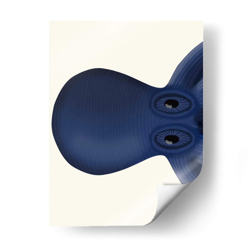 Giant Octopus Blue Triptych A - Fab Funky | Cuadro decorativo de Canvas Lab