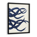Giant Octopus Blue Triptych C - Fab Funky | Cuadro decorativo de Canvas Lab