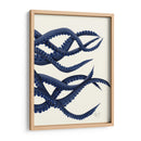 Giant Octopus Blue Triptych C - Fab Funky | Cuadro decorativo de Canvas Lab