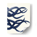 Giant Octopus Blue Triptych C - Fab Funky | Cuadro decorativo de Canvas Lab