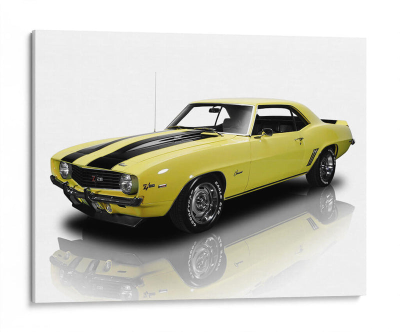 1969 Chevrolet Camaro Z28 | Cuadro decorativo de Canvas Lab
