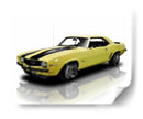 1969 Chevrolet Camaro Z28 | Cuadro decorativo de Canvas Lab