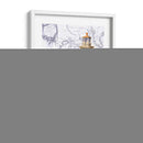 Faro En La Imagen Del Mapa De La Vendimia - Fab Funky | Cuadro decorativo de Canvas Lab