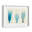 Corales Azules En 3 Paneles - Fab Funky | Cuadro decorativo de Canvas Lab