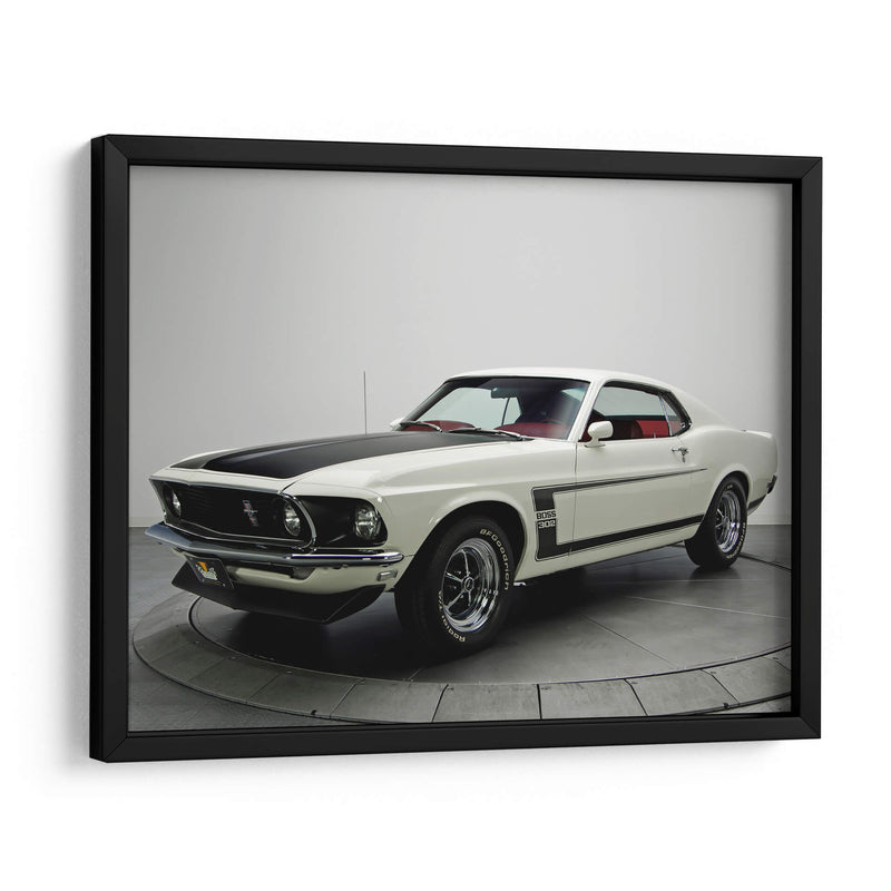 1969 Ford Mustang Boss 302 | Cuadro decorativo de Canvas Lab