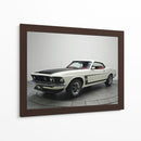 1969 Ford Mustang Boss 302 | Cuadro decorativo de Canvas Lab