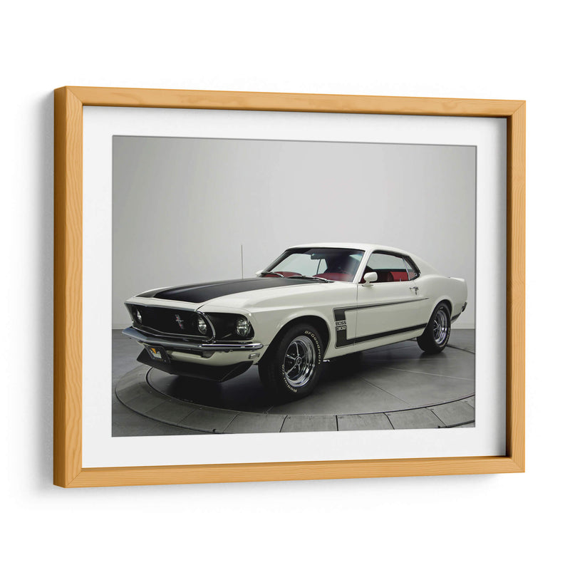 1969 Ford Mustang Boss 302 | Cuadro decorativo de Canvas Lab
