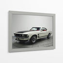 1969 Ford Mustang Boss 302 | Cuadro decorativo de Canvas Lab