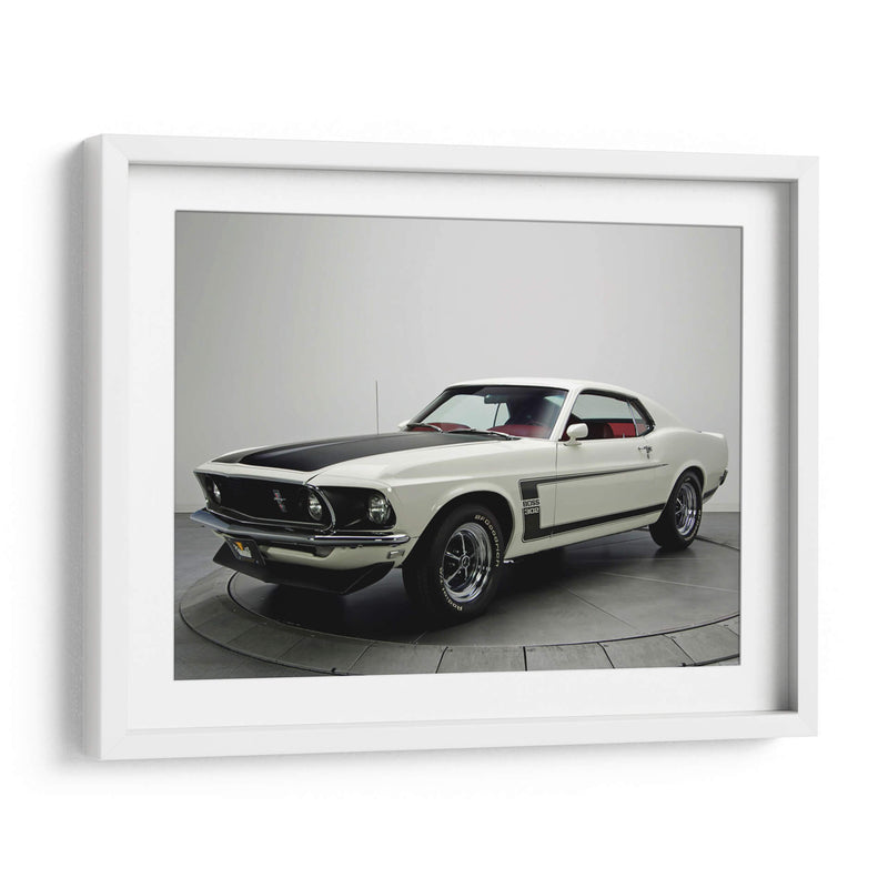 1969 Ford Mustang Boss 302 | Cuadro decorativo de Canvas Lab