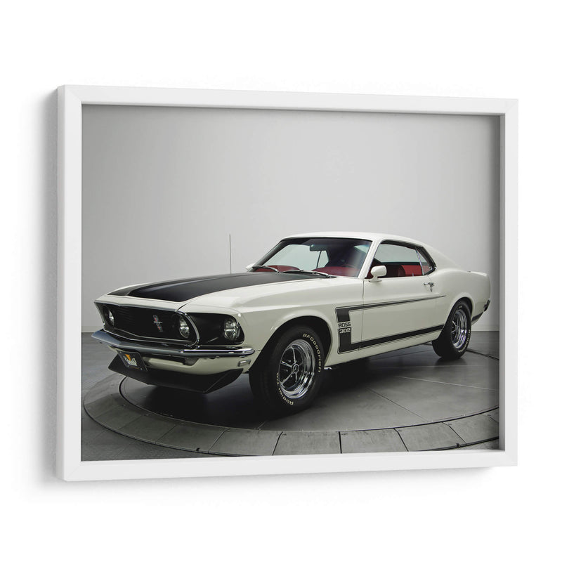 1969 Ford Mustang Boss 302 | Cuadro decorativo de Canvas Lab