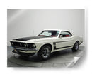 1969 Ford Mustang Boss 302 | Cuadro decorativo de Canvas Lab
