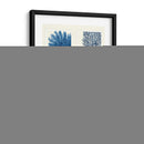 Impresión De Coral Azul En 4 Paneles - Fab Funky | Cuadro decorativo de Canvas Lab
