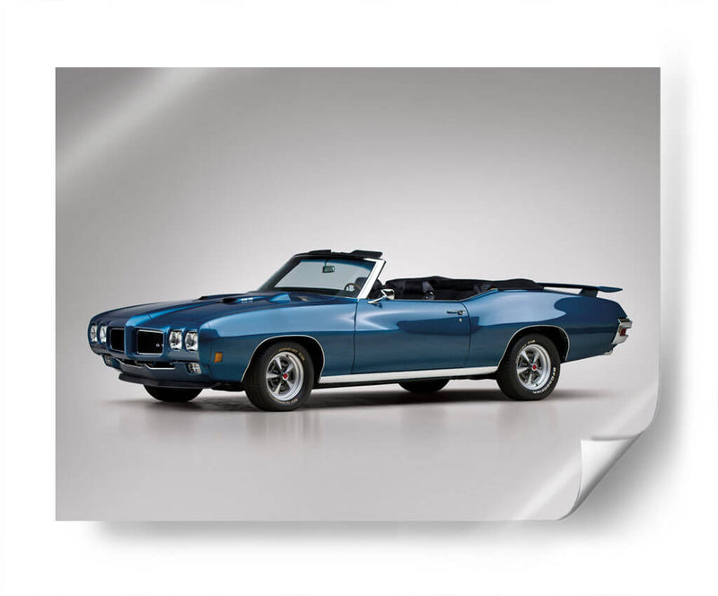 1970 Pontiac GTO Convertible | Cuadro decorativo de Canvas Lab