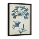 Seaweed De Índigo Azul 2 D - Fab Funky | Cuadro decorativo de Canvas Lab