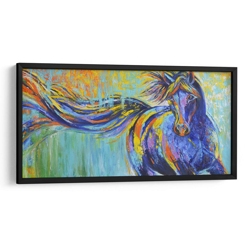 Caballo morado | Cuadro decorativo de Canvas Lab