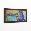 Caballo morado | Cuadro decorativo de Canvas Lab