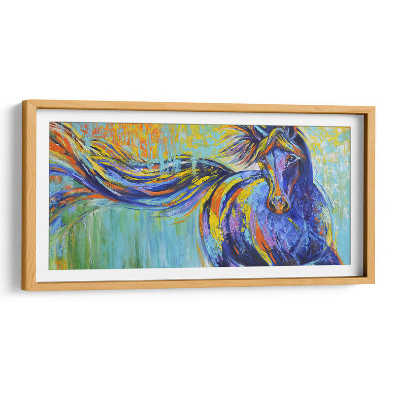 Caballo morado | Cuadro decorativo de Canvas Lab