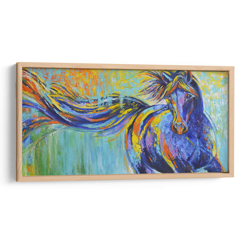 Caballo morado | Cuadro decorativo de Canvas Lab